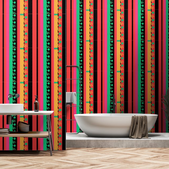 Papier Peint Géoverticale Cactus du désert (Salle de bain)