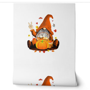 Papier Peint Gnomes Automne Mignonne Halloween Thanksgiving Lon