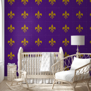 Papier Peint Golden Lily - luxe royal 2