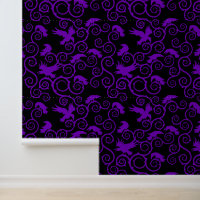 Gothique violet noir corbeau victorien gothique Ac