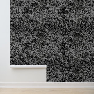 Papier Peint Granite de texture gris noir