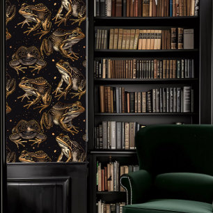 Papier Peint Grenouilles Dark Academia