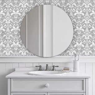 Papier Peint Gris complexe monochromatique