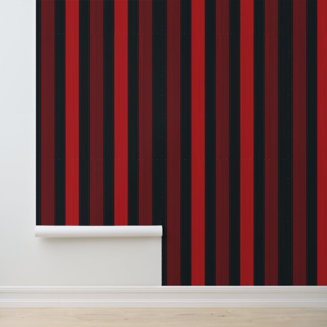 Papier Peint Grunge Motif Arrière - plan de bande rouge noir (Application)