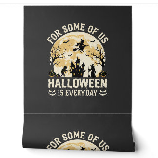 Papier Peint Halloween est tous les jours Sorcière de Lune Hant