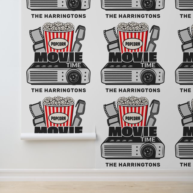 Papier Peint Heure du film de nom personnalisé (Application)