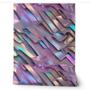 Papier Peint Holographie abstraite/iridescente futuriste