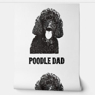 Papier Peint Homme Poodle Papa - Standard Poodle Papa