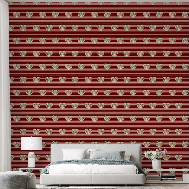 Papier Peint I Love Winter Birds and Berries (Chambre à coucher)