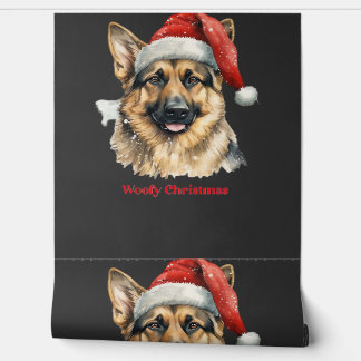 Papier Peint Idées de cadeaux de Noël pour chien berger alleman