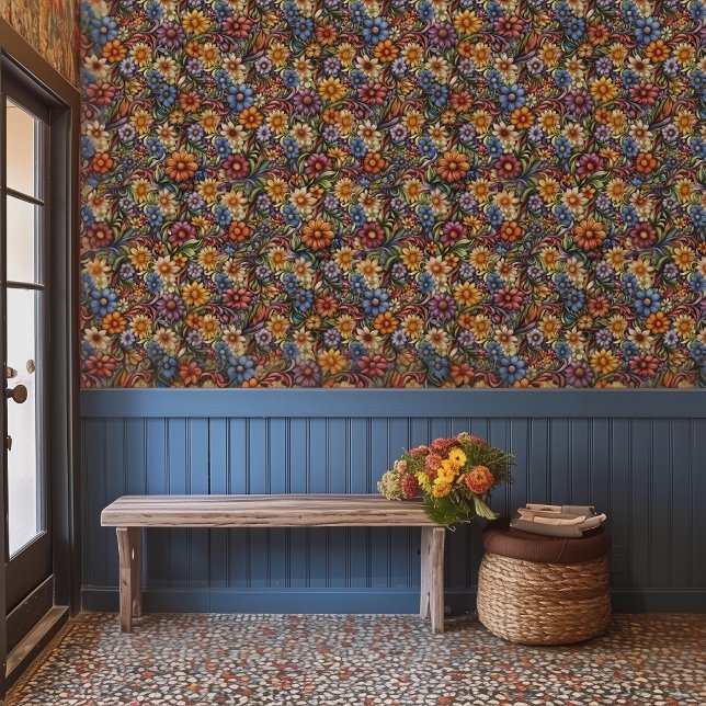 Papier Peint Imaginaire floral (Créateur téléchargé)