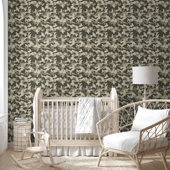 Papier Peint Impression Camo (Enfants)