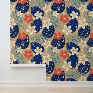 Papier Peint Impression d'aloha tropicale