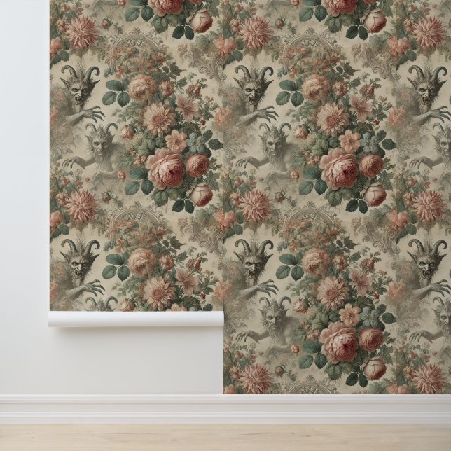 Papier Peint Jardin du Goatman - Conception du folklore gothiqu (Application)