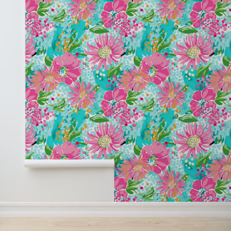 Papier Peint Jeu rose