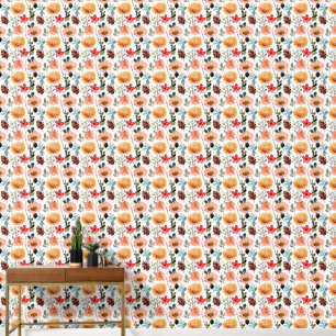 Papier Peint Joli carrelage de fleurs mixtes motif