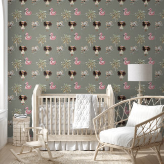 Papier Peint Jolie conte tropicale Princesse