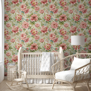 Papier Peint Jolie nature Vintage Ephémère florale