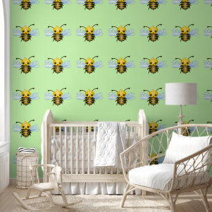 Papier Peint Jote reine abeille
