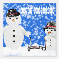 Joyeux Noël texte hiver neige imprimé