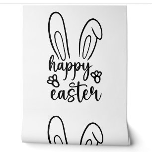 Papier Peint Joyeux Pâques Jour Funny Oeufs Rabbit Drôle T-shir
