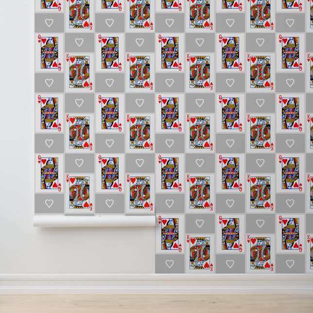 Papier peint King and Queen of Hearts (Application)
