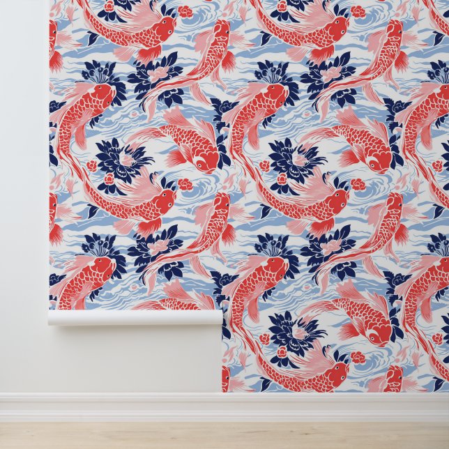 Papier Peint Koi Pond Sérénité (Application)