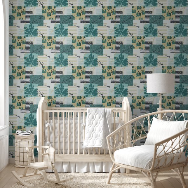 Papier Peint La forêt de Boho (Enfants)
