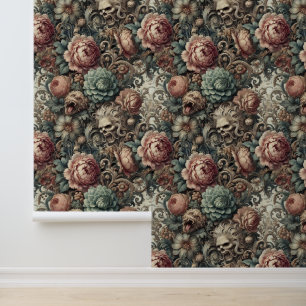 Papier Peint La malédiction du botaniste - Floral victorien got