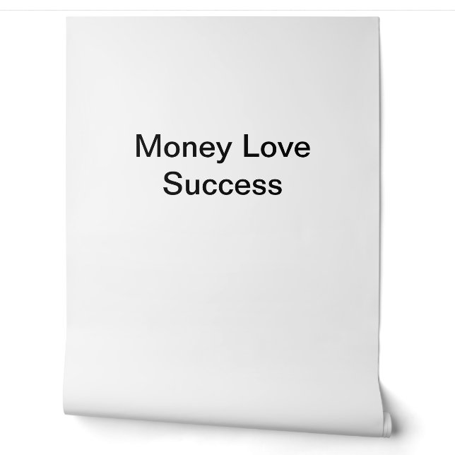Papier Peint L'amour de l'argent succès (Déroulement)