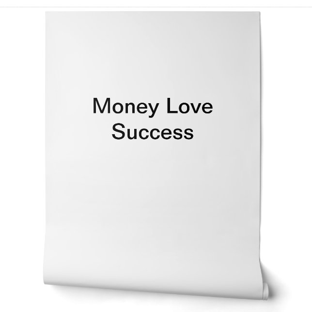 Papier Peint L'amour de l'argent succès (Déroulement)
