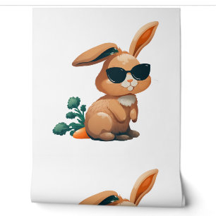 Papier Peint Lapin de Pâques Face Rabin de Pâques cool de Pâque