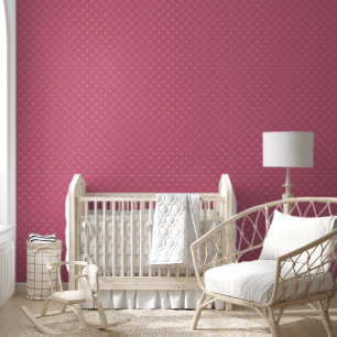 Papier Peint Lattice de diamant rose