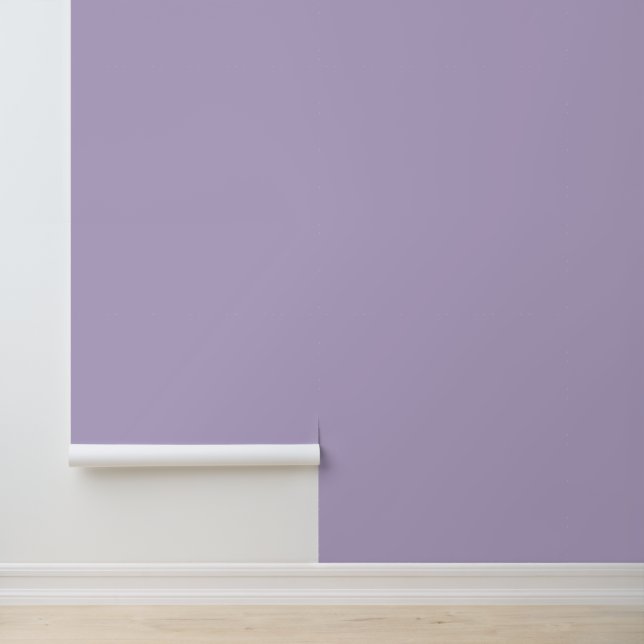 Papier Peint Lavande chic violet couleur solide (Application)