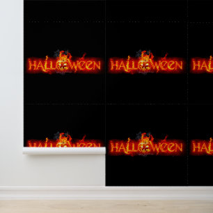 Papier Peint Le lettrage de SlipperyJoe's Halloween massif en f