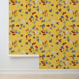 Papier Peint Le pavot de Van Gogh et les fleurs d'Iris La mouta