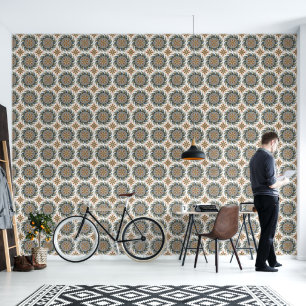 Papier Peint Le peintre Boho Mandala