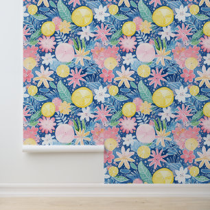 Papier Peint Lemon Blossom Pastels