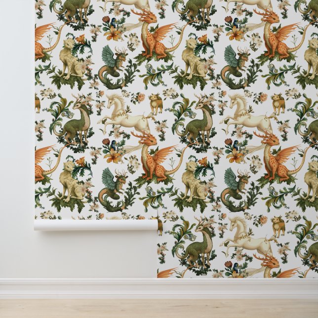 Papier Peint Les animaux mythiques Créatures forestières (Application)