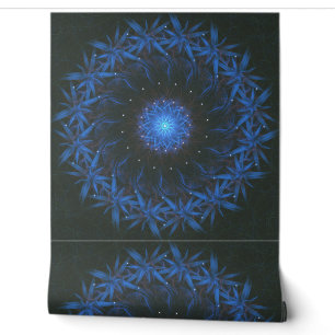 Papier Peint Luminous Nexus – Une Énergie Abstraite Radiante