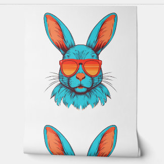 Papier Peint Lunettes De Soleil cool Pour Lapin De Pâques
