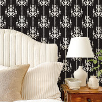 Lustre de Minuit Vintage Noir et Blanc