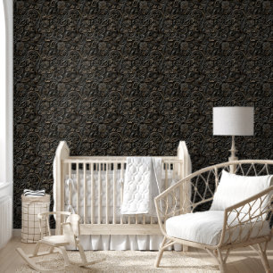 Papier Peint Luxueux & Chic Western Carving motif floral