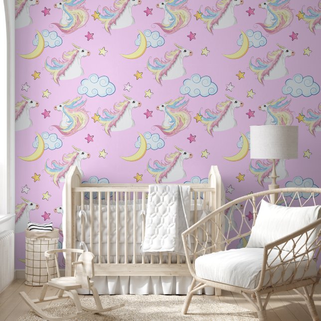 Papier Peint Magical Unicorn (Enfants)