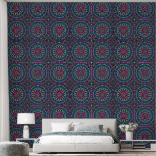 Papier Peint mandala coloré
