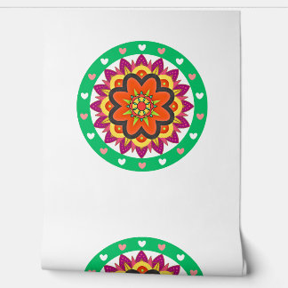 Papier Peint Mandala design wallpaper