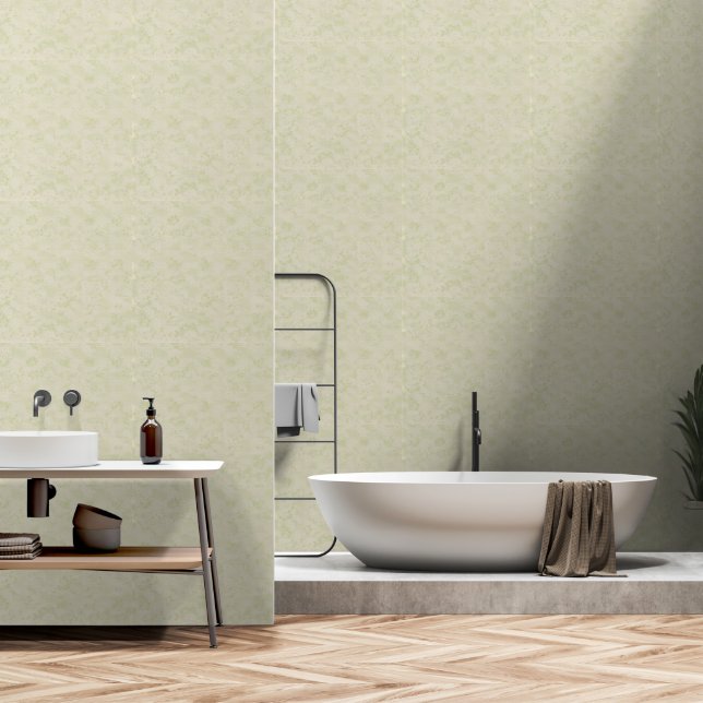 Papier Peint Marbre vert pastel (Salle de bain)