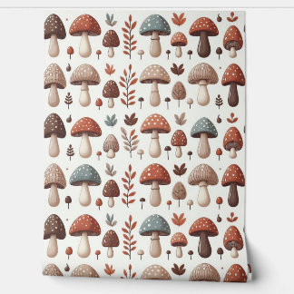 Papier Peint Marquage des champignons