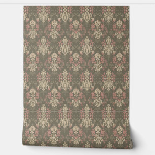 Papier Peint Modèle floral de style vintage moderne