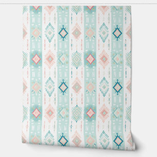 Papier Peint Moder Pastel Boho motif d'impression